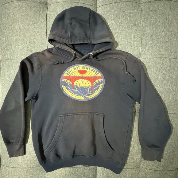 Dave Matthew Band DMB Hoodie Women Small* Black 2019 The Gorge Quincy WA Concert - Picture 2 of 6